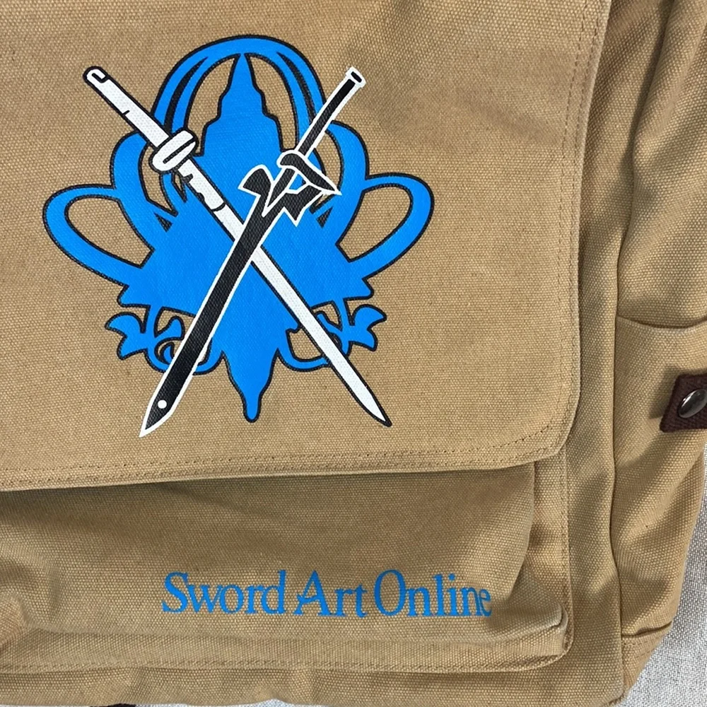 Anime Sword Art Online Cartoon Canvas Backpack